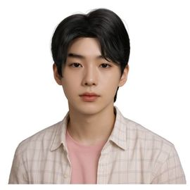 Perruque K-Pop Dark Rebel Mi-Court Noir Homme