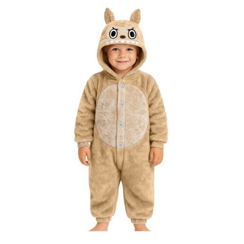 Déguisement Combinaison Monstre Beige Enfant