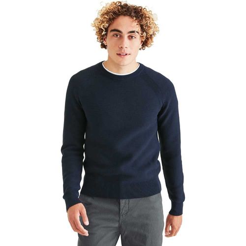 Pull Col Rond En Coton Organique Dockers - Bleu - M