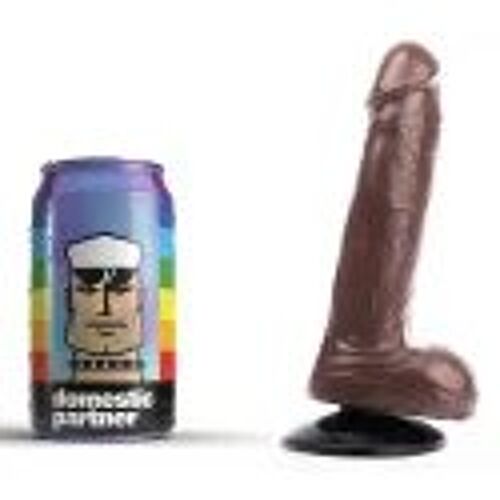 Domestic Partner Gode Dp98br Wilhelm Marron S 13 X 4cm