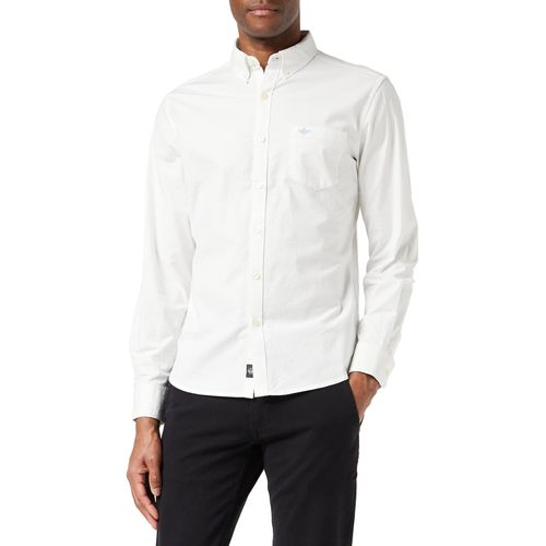 Chemise Slim En Coton Dockers - Blanc - Xxl