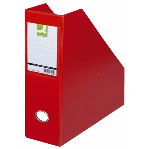 Cache Conteneur - Q-Connect - Kf16211 - Rouge - Conteneurs Sur Pied - Montage Facile