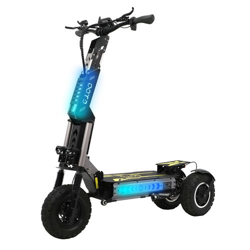 Trottinette Électrique Pliable Ootd T30 13" 1600wx2 Double Moteur Tout-Terrain Batterie 60v 31,2 Ah Autonomie Maximale 100km Charge Maximale 200kg