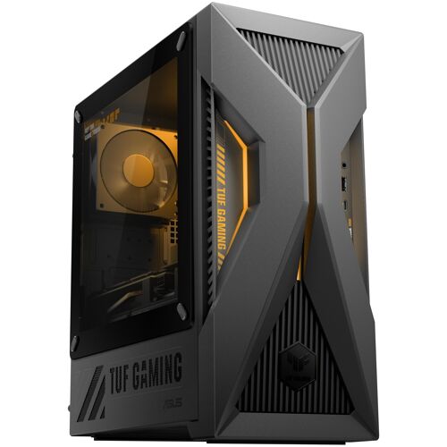 ASUS TUF Gaming T500 TM500MH-0R7260073W AMD Ryzen 7 260 32 Go DDR5-SDRAM 1 To SSD NVIDIA GeForce RTX 5060 Windows 11 Home Mini PC Tour Gris