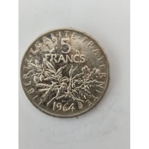 5 Francs Type Semeuse Argent 1964