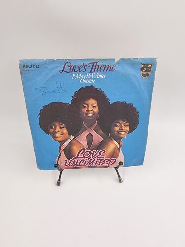 Vinyle 45 Tours Love Unlimited : Love’S Theme (It May Be Winter Outside) Avec Fourreau