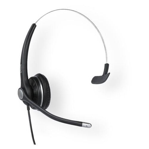 Snom A100M Casque Avec fil Arceau Bureau/Centre d'appels Noir