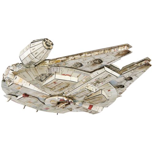 4d Build Faucon Millenium Star Wars