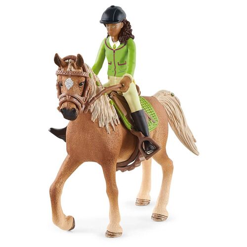 schleich HORSE CLUB Cavalière Sarah et Mystery