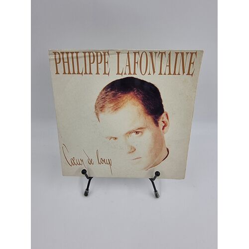 Vinyle 45 Tours Philippe Lafontaine : C?ur De Loup Avec Fourreau