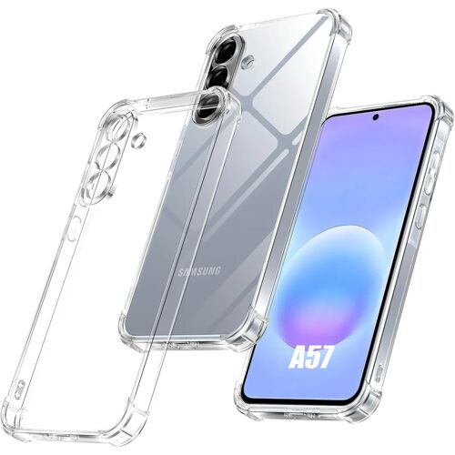 Coque pour Samsung Galaxy A57 5G, Protection Silicone Anti-Rayures Antichoc Transparent - E.F.Connection