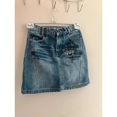 Jupe Denim Bleu Fille 10 Ans - Style École/Loisirs