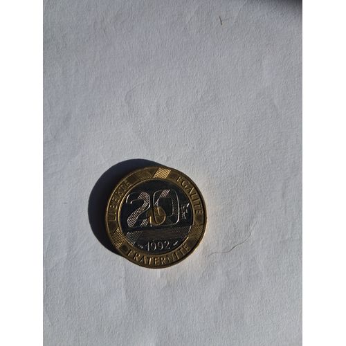 Piece De 20 Francs De 1992 . Mont St Michel , Neuve, Envoi En Colissimo
