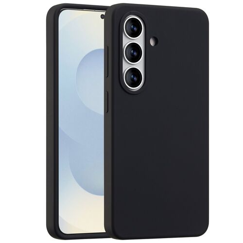 Accezz Coque Liquid Silicone Samsung Galaxy S26 Noir