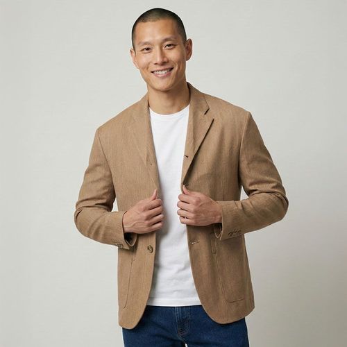 Veste Camel Melange Jzbtgjk Homme Imperial