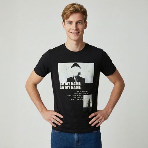 Tee Shirt Nero T583139291 Homme Imperial