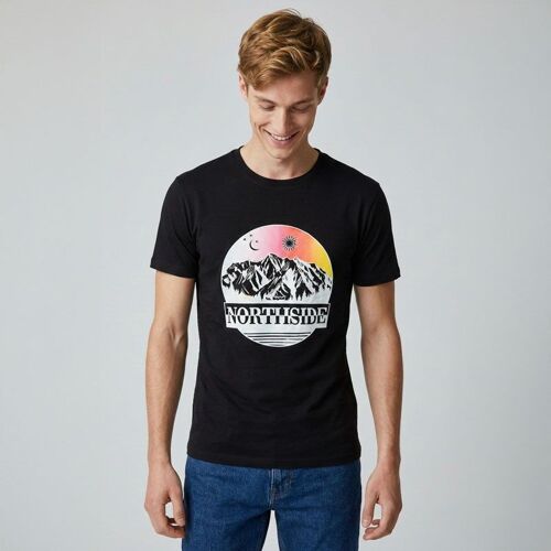 Tee Shirt Nero T4441m206 Homme Imperial