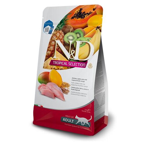 Farmina Pet Food 8010276042163 Croquette Pour Chat 1,5 Kg Adulte Poulet, Fruits