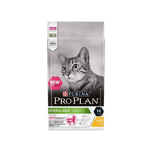 Purina Sterilised Adult Croquette Pour Chat 10 Kg Adulte Poulet