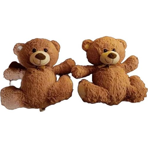 Peluches ours marrons 28 cm