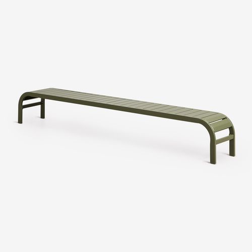Table D'appoint Pour Chaise Longue En Acier Marietta Vert Olive Intense