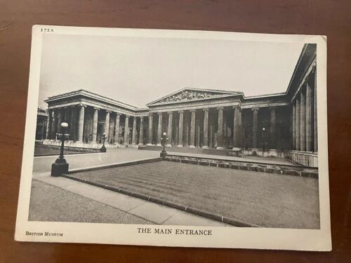 The Main Entrance - British Museum London (Carte Postale)
