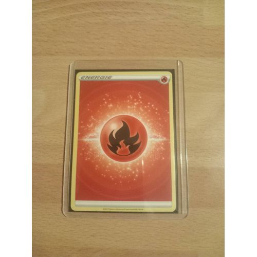 Carte Dresseur Énergie Rouge