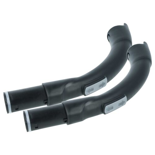 vhbw 2x Poignée remplacement pour AEG/Electrolux 2193712110, 2193712128, 2193712102 pour aspirateur - Manche de rechange, 35,5 cm de long
