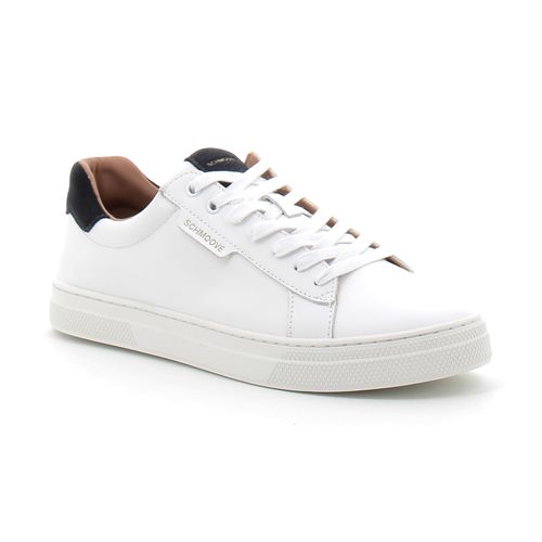 Schmoove Sneakers En Cuir Sparkle Blanc