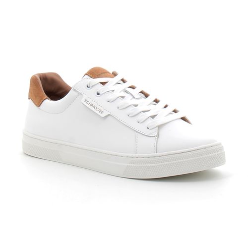 Schmoove Sneakers En Cuir Sparkle Blanc