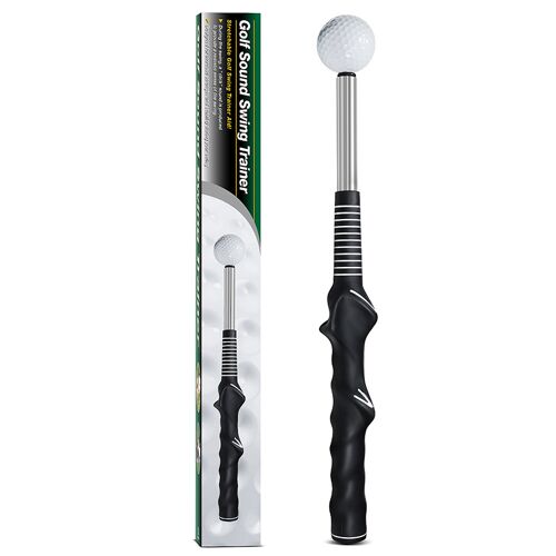 Entraîneur De Swing De Golf Portable Le Noir