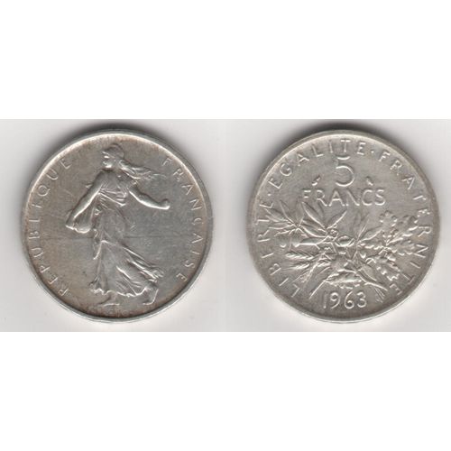 F 340/7 (5 Francs Semeuse De 1963)