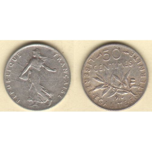 F 190/23 (50 Cts Semeuse De 1916)