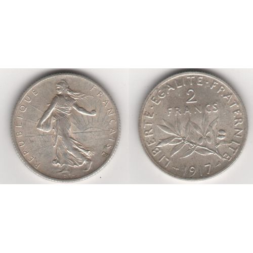 F266/19 (2 Francs Semeuse De 1917)