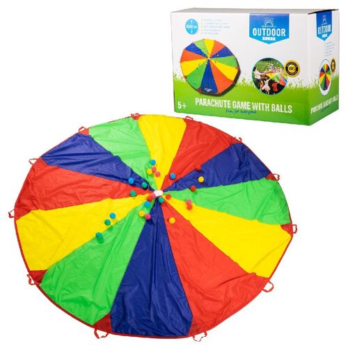 Outdoor Play Parachute avec balles