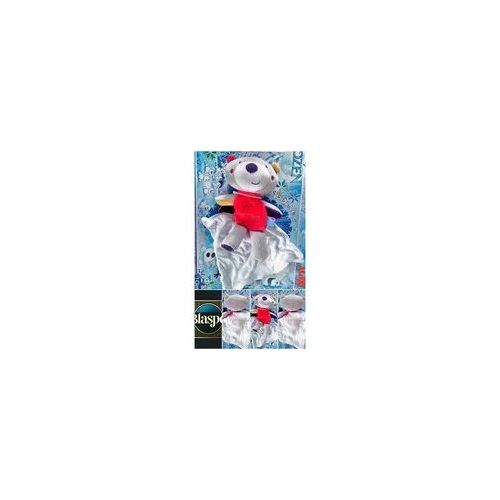 Doudou Ours Bébé avec Mouchoir Blanc ¿ Peluche Douce Multicolore
