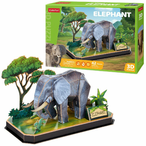 CubicFun Cubic Fun 3d Puzzle Elephant