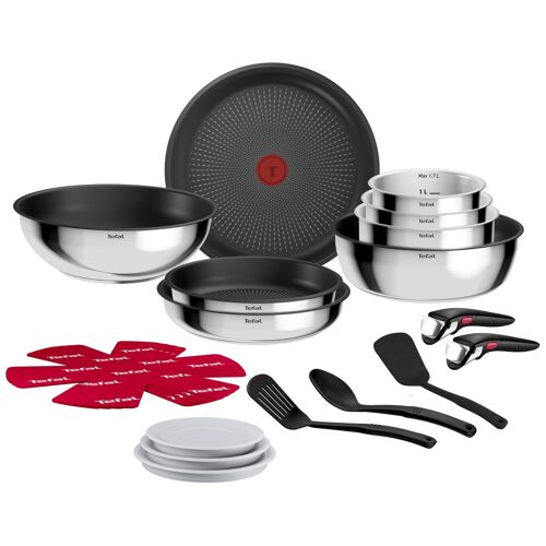 Tefal L966sk Lot De Casseroles 20 Pièces