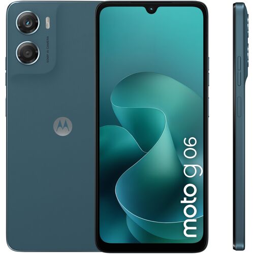 Motorola moto g06 6.88" Double SIM Android 15 4G USB Type-C 4 Go 256 Go 5200 mAh Bleu