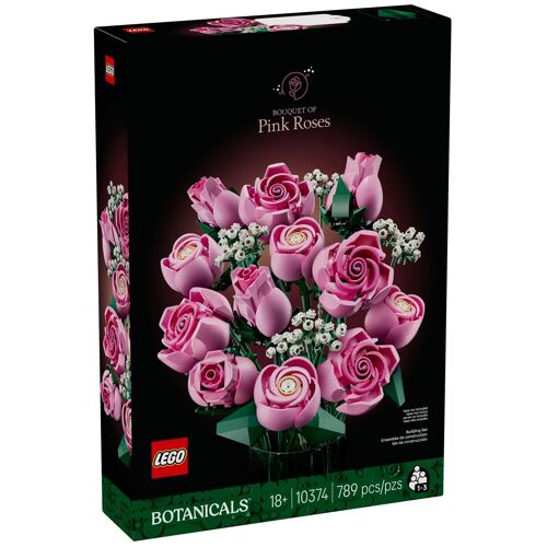 LEGO Botanical Collection - Le bouquet de roses roses - 10374