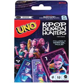 Games Uno Kpop Demon Hunters-Jeu De Cartes Inspiré Du Film