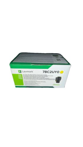Cartouche toner Lexmark 78C2UY0 jaune