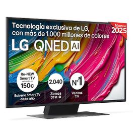 LG QNED 43QNED81A6A TV 43" 4K Ultra HD Smart TV Wifi Noir