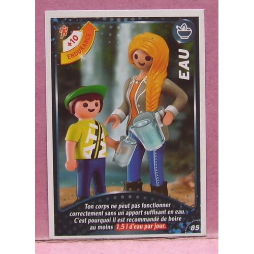 Carte Le Monde Du Sport / Eau N° 85 - Playmobil / Carrefour - 2021