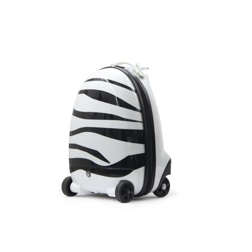 Jamara 460221 Bagage Chariot Noir Et Blanc