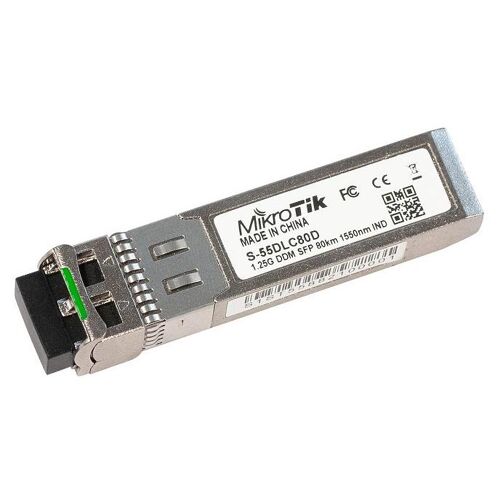 Mikrotik S-55DLC80D module émetteur-récepteur de réseau Fibre optique 1250 Mbit/s SFP 1550 nm