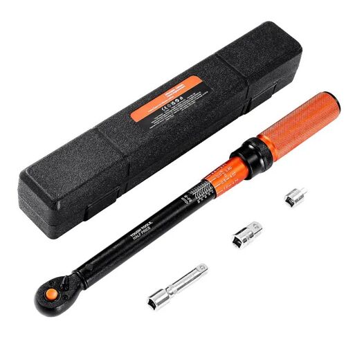 Clé dynamométrique à déclenchement - DUOKU - DL17001 - 13,6¿135,6 Nm - entraînement 3/8 pouce (9,5 mm) - ±3%