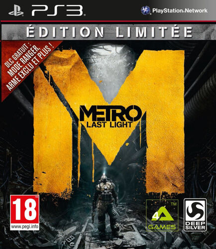 Metro : Last Light - Édition Limitée PS3