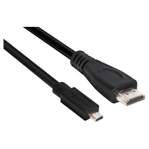 Club 3D CAC-1351 - Câble HDMI - 19 pin micro HDMI Type D mâle pour HDMI mâle - 1 m - support 4K