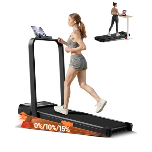 Tapis De Course Domestique U18f, 10 Km/H, Plateau De Marche Incliné, Charge Maximale 136 Kg